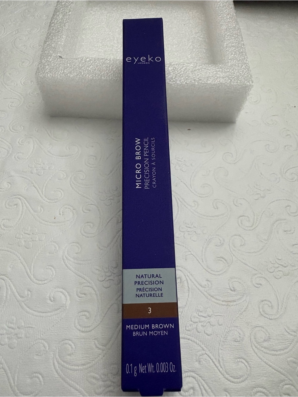 Eyeko Micro Brow Precision Pencil - Medium Brown (Purple Box)